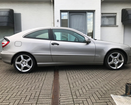 VERKOCHT  MERCEDES C180  BENZINE COUPE  17/02/2005  154260 KM