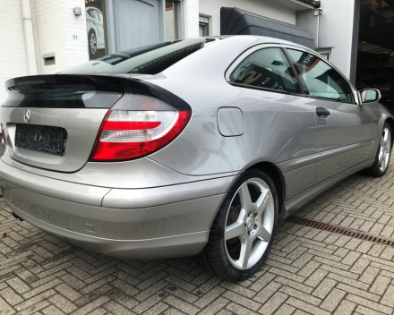 VERKOCHT  MERCEDES C180  BENZINE COUPE  17/02/2005  154260 KM