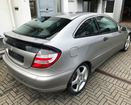 VERKOCHT  MERCEDES C180  BENZINE COUPE  17/02/2005  154260 KM