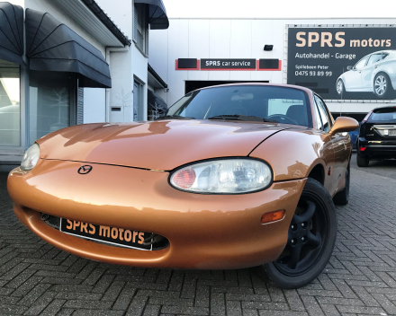 VERKOCHT  MAZDA MX5  MIATA  15/02/2001   93.807 KM  GEKEURD + GARANTIE