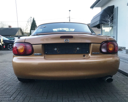 VERKOCHT  MAZDA MX5  MIATA  15/02/2001   93.807 KM  GEKEURD + GARANTIE