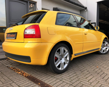 VERKOCHT AUDI S3 IN UITMUNTENDE STAAT  15/08/2000   SLECHTS  121.822 KM