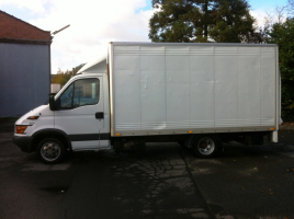 VERKOCHT  IVECO TURBODAILY KOFFER + LAADKLEP 04/06/2003 175011 KM