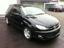 VERKOCHT PEUGEOT 206 2,0GTI * HALF LEDER * ZWART * GEKEURD * GARANTIE