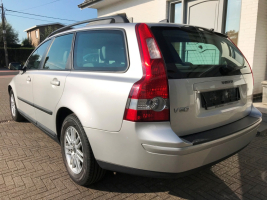 VERKOCHT  VOLVO V50 1,6 D / ZILVER METAAL / ZWART LEDER INTERIEUR / GEKEURD VOOR VERKOOP