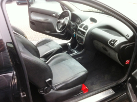 VERKOCHT PEUGEOT 206 2,0GTI * HALF LEDER * ZWART * GEKEURD * GARANTIE