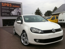 VERKOCHT VOLKSWAGEN GOLF 6 WIT * 5 DEURS * 18&quot; VELGEN * NAVIGATIE * GEKEURD * GARANTIE