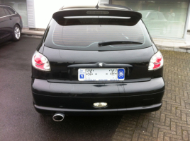 VERKOCHT PEUGEOT 206 2,0GTI * HALF LEDER * ZWART * GEKEURD * GARANTIE