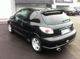 VERKOCHT PEUGEOT 206 2,0GTI * HALF LEDER * ZWART * GEKEURD * GARANTIE