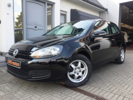 VW GOLF 1,4i Trendline Bezine Zwart - 06/2009 -82728 km