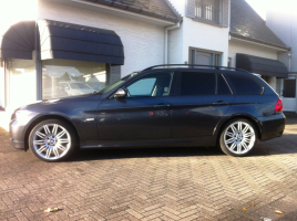 VERKOCHT BMW 318 D TOURING * GROTE NAVIGATIE * 17&quot; VELGEN * GEKEURD * GARANTIE