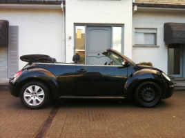 VERKOCHT VOLKSWAGEN NEW BEETLE 1,9TDI * CABRIOLET * SLECHTS 62636 KM * LEDER INTERIEUR * GEKEURD * GARANTIE