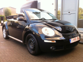 VERKOCHT VOLKSWAGEN NEW BEETLE 1,9TDI * CABRIOLET * SLECHTS 62636 KM * LEDER INTERIEUR * GEKEURD * GARANTIE