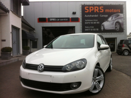 VERKOCHT VOLKSWAGEN GOLF 6 WIT * 5 DEURS * 18&quot; VELGEN * NAVIGATIE * GEKEURD * GARANTIE