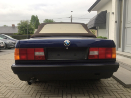 VERKOCHT   BMW &quot;E30&quot; 318I  * CABRIOLET * BLAUW METAAL * LEDER INTERIEUR * ALU VELGEN * GEKEURD * GARANTIE