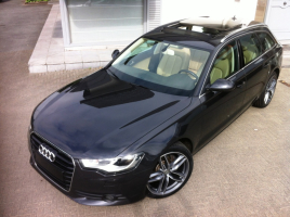 VERKOCHT AUDI A6 2,0TDI * LEDER * NAVI * PANORAM.DAK * 19&quot; VELGEN