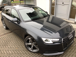 VERKOCHT AUDI A4 NIEUW MODEL 2,0 TDI AVANT / 19&quot; VELGEN / LEDER INTERIEUR / NAVIGATIE / GEKEURD / GARANTIE