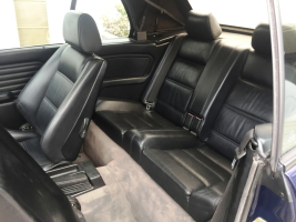 VERKOCHT   BMW &quot;E30&quot; 318I  * CABRIOLET * BLAUW METAAL * LEDER INTERIEUR * ALU VELGEN * GEKEURD * GARANTIE