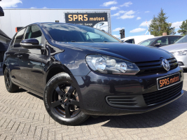 VERKOCHT  VOLKSWAGEN GOLF 6 1,4 BENZINE / ALU VELGEN / DIGITALE AIRCO / ZWART / GEKEURD VOOR VERKOOP + GARANTIE