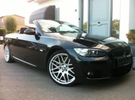 VERKOCHT BMW 325 D CABRIOLET * M-PACK * 3,0DIESEL * NAVIGATIE * GEKEURD * GARANTIE