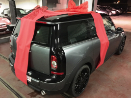 VERKOCHT MINI CLUBMAN DIESEL COOPER WORKS-VELGEN &quot;IN CADEAUVERPAKKING VOOR VERJAARDAG&quot;