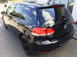 VERKOCHT  VOLKSWAGEN GOLF 6 1,4 BENZINE / ALU VELGEN / DIGITALE AIRCO / ZWART / GEKEURD VOOR VERKOOP + GARANTIE