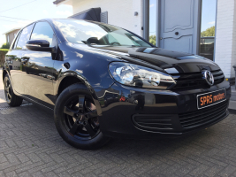 VERKOCHT  VOLKSWAGEN GOLF 6 1,4 BENZINE / ALU VELGEN / DIGITALE AIRCO / ZWART / GEKEURD VOOR VERKOOP + GARANTIE