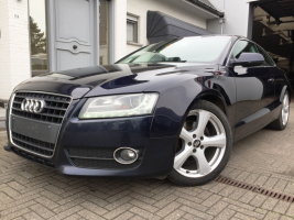 VERKOCHT  AUDI A5 COUPE / 2,0 TDI / LEDER / ALU VELGEN / NAVIGATIE / GEKEURD VOOR VERKOOP