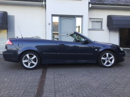 VERKOCHT  SAAB 9-3 CABRIOLET FULL OPTION BJ 2005 GEKEURD VOOR VERKOOP