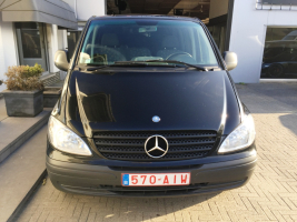 VERKOCHT  MERCEDES VITO 111CDI * DUBBELE CABINE * 6 ZITPLAATSEN * AIRCO * GEKEURD * GARANTIE