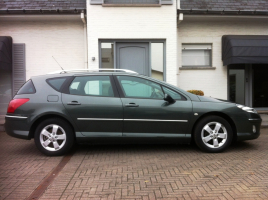 VERKOCHT PEUGEOT 407 SW 1,6HDI * GEKEURD * GARANTIE