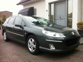 VERKOCHT PEUGEOT 407 SW 1,6HDI * GEKEURD * GARANTIE