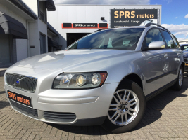 VERKOCHT VOLVO V50 1,6 MET ZWART LEDER INTERIEUR / GEKEURD