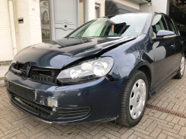 VERKOCHT  VOLKSWAGEN GOLF 6 1,6TDI   17/06/2012  181240 KM OVERNAME ONGEVALWAGEN HANDELAAR !