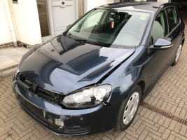 VERKOCHT  VOLKSWAGEN GOLF 6 1,6TDI   17/06/2012  181240 KM OVERNAME ONGEVALWAGEN HANDELAAR !