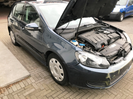 VERKOCHT  VOLKSWAGEN GOLF 6 1,6TDI   17/06/2012  181240 KM OVERNAME ONGEVALWAGEN HANDELAAR !