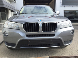 VERKOCHT  BMW X3  2,0D X-DRIVE BEIGE LEDER SPORTINTERIEUR