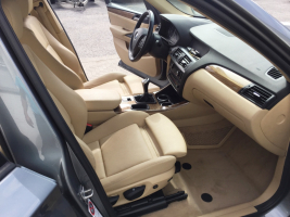 VERKOCHT  BMW X3  2,0D X-DRIVE BEIGE LEDER SPORTINTERIEUR