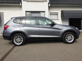 VERKOCHT  BMW X3  2,0D X-DRIVE BEIGE LEDER SPORTINTERIEUR