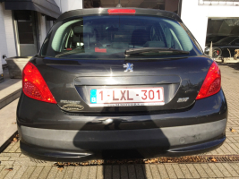 VERKOCHT  PEUGEOT 207 1400 BENZINE / BJ 2007 / 61308 KM / GEKEURD