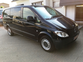 VERKOCHT  MERCEDES VITO 111CDI * DUBBELE CABINE * 6 ZITPLAATSEN * AIRCO * GEKEURD * GARANTIE