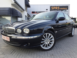 VERKOCHT  JAGUAR X-TYPE 2,0D * ZWART METAAL * BEIGE LEDER * ALU VELGEN * DIGITALE AIRCO * CRUISECONTROL * GEKEURD * GARANTIE