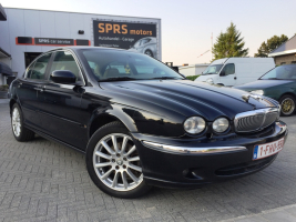 VERKOCHT  JAGUAR X-TYPE 2,0D * ZWART METAAL * BEIGE LEDER * ALU VELGEN * DIGITALE AIRCO * CRUISECONTROL * GEKEURD * GARANTIE