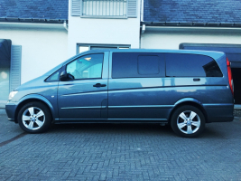 VERKOCHT MERCEDES VITO 116 CDI / LEDER / NAVIGATIE / CAMERA / DUBBELE CABINE / GARANTIE