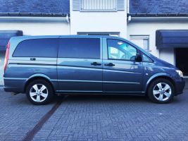 VERKOCHT MERCEDES VITO 116 CDI / LEDER / NAVIGATIE / CAMERA / DUBBELE CABINE / GARANTIE