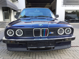 VERKOCHT  BMW E30 325I CABRIOLET BLAUW + LEDER