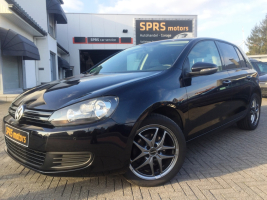 VERKOCHT VOLKSWAGEN GOLF 6 1400 BENZINE ZWART ALU PDC GEKEURD