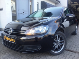 VERKOCHT VOLKSWAGEN GOLF 6 1400 BENZINE ZWART ALU PDC GEKEURD