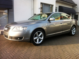 VERKOCHT AUDI A6 2,0TDI 4 DEURS * LEDER * NAVIGATIE * PDC * GEKEURD * GARANTIE