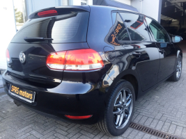 VERKOCHT VOLKSWAGEN GOLF 6 1400 BENZINE ZWART ALU PDC GEKEURD